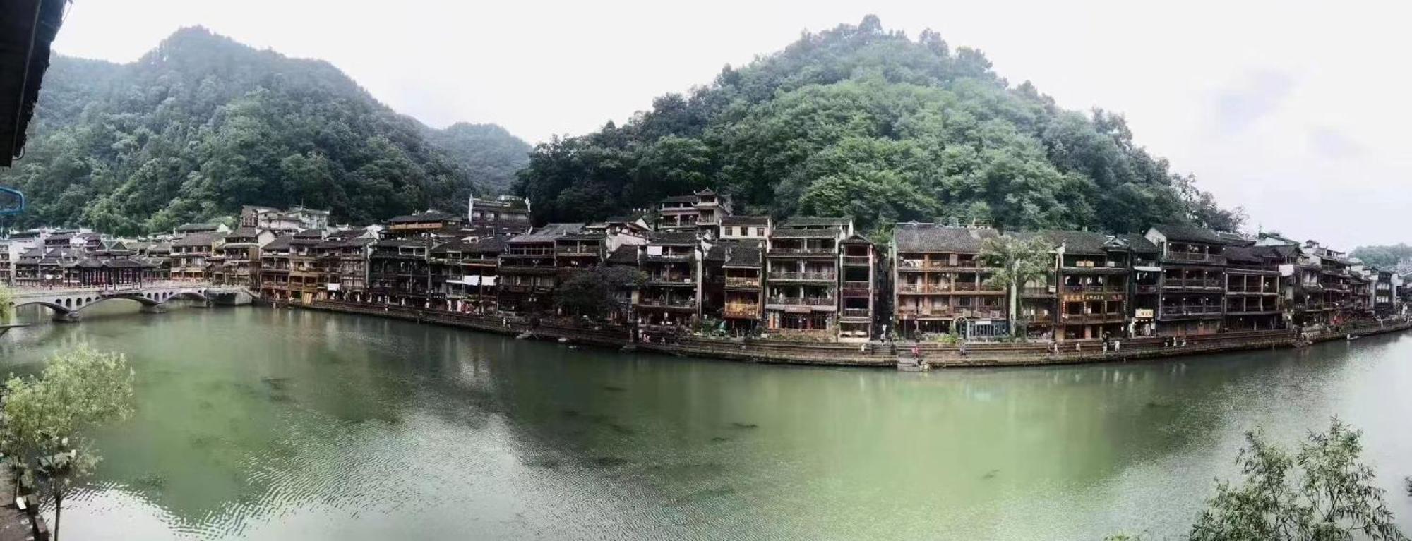 Fenghuang Ancient Town Lazy Cat Riverside Inn Ngoại thất bức ảnh